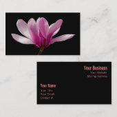 ピンクソーサーマグノリア 名刺 (正面/裏面)