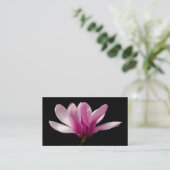 ピンクソーサーマグノリア 名刺 (スタンド正面)