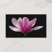 ピンクソーサーマグノリア 名刺 (正面)