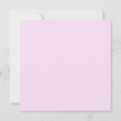 ピンクゾウアンナプラシャン|ファーストライス 招待状 (裏面)