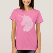 ピンクゾンビユニコーンTシャツ Tシャツ (正面)