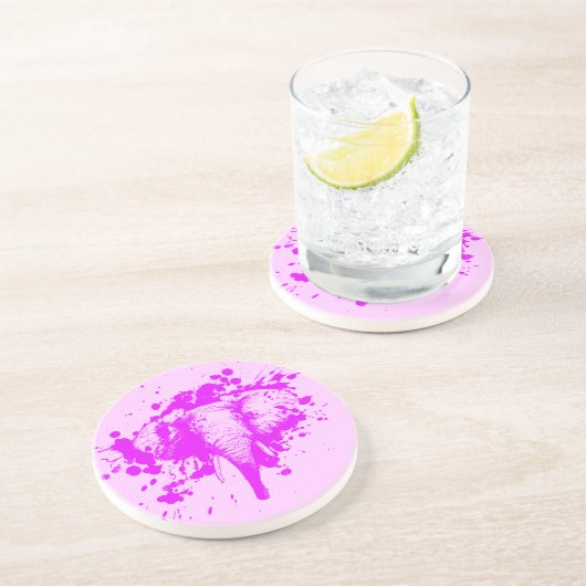 ピンクゾ怒ウ コースター (側面)