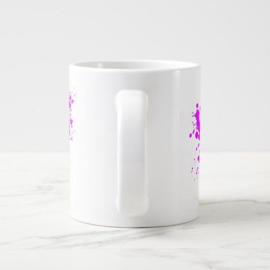 ピンクゾ怒ウ ジャンボコーヒーマグカップ (裏面)