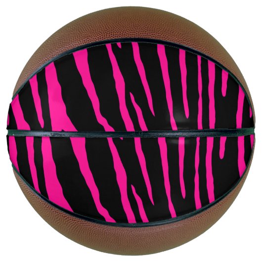 ピンクタイガーストライプズ バスケットボール (正面)