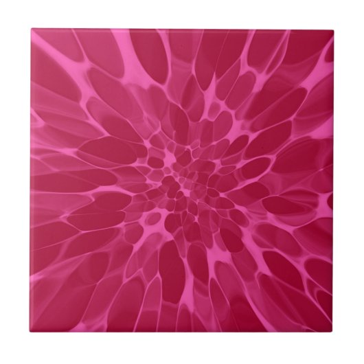 ピンクタイダイ タイル (正面)