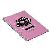 ピンクタイプライター幽霊 ノートブック (右側)