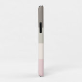 ピンクタイペクリームカラーブロックフローラモノグラム Case-Mate iPhoneケース (裏面/右)