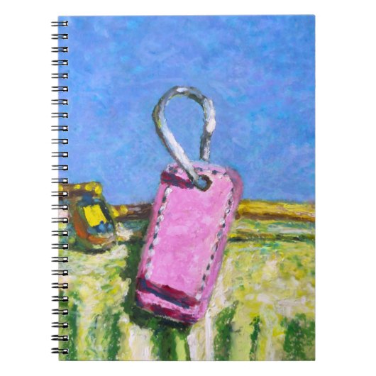 ピンクタグ表現主義絵画 iPad mini ノートブック (正面)