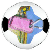 ピンクタグ サッカーボール (回転)