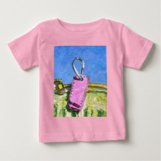 ピンクタグ ベビーTシャツ