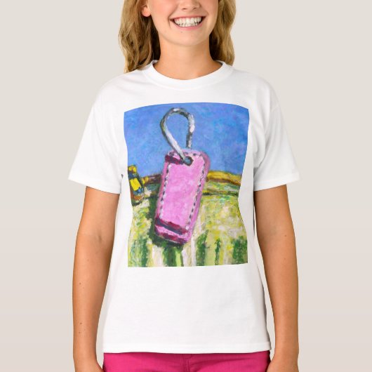 ピンクタグ Tシャツ (正面)