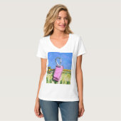 ピンクタグ Tシャツ (正面フル)