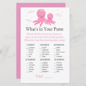 ピンクタコあなたの財布ゲームの中に何がある (正面/裏面)