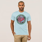 ピンクタコバー及びグリル Tシャツ (正面フル)