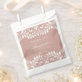 ピンクタラベラタイルフィエスタスペインのバプティスデザート フェイバーバッグ