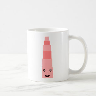 「ピンクタワー」モンテッソリ コーヒーマグカップ
