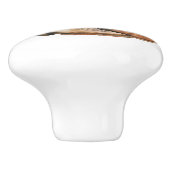 ピンクタンウェスタン女性のカーボーイブーツ セラミックノブ (側面)