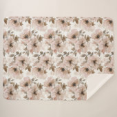 ピンクタンフローラウェスタンフローラ シェルパブランケット (正面(横))