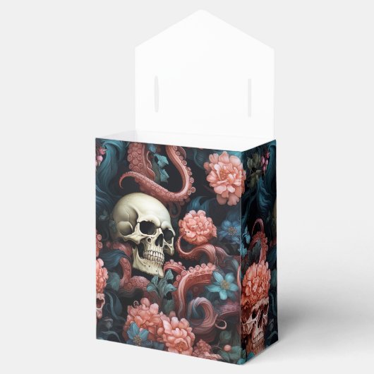 ピンクターコイズゴシックのタコの触手結婚の数 フェイバーボックス (オープン)