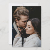 ピンクダイヤカスタムモンド結婚フォト セーブザデート (裏面)