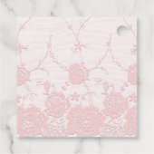 ピンクダイヤモンドとレース フェイバータグ (裏面)