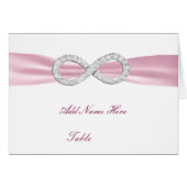 ピンクダイヤモンドインフィニティ結婚ズテーブル座席表 (正面横)