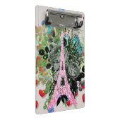 ピンクダイヤモンドエッフェルタワー ミニクリップボード (アングル)