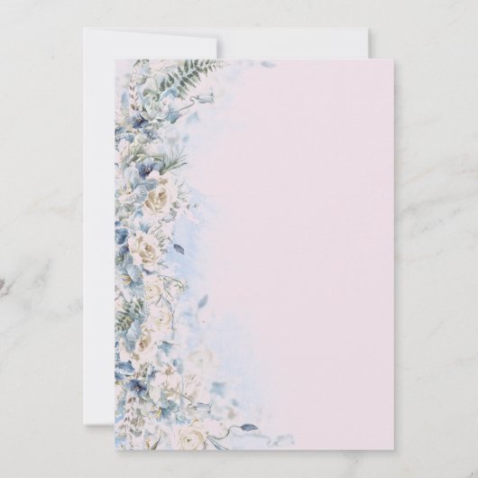 ピンクダイヤモンドクイーンクイ独占的ンセアニラ 招待状 (裏面)