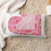 ピンクダイヤモンドハートジェムラブユーバレンタイン ランバークッション (ブランケット)