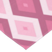 ピンクダイヤモンドパターン テーブルクロス (アングル)