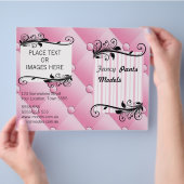 ピンクダイヤモンドフライヤー チラシ (手)