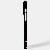 ピンクダイヤモンド紙吹雪 Case-Mate iPhoneケース (裏面 / 左)