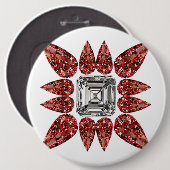 ピンクダイヤモンド 缶バッジ (正面&裏面)