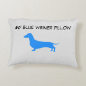 ピンクダシュントのアクセント枕マイピンクウィーナー アクセントクッション (裏面)