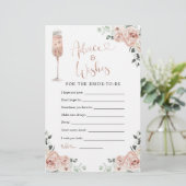 ピンクダスティバラ花びらプロセッコアドバイス&ウィッシュ (スタンド正面)