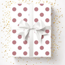 ピンクダスティーバラ水玉模様パターン