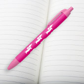 ピンクダックスシャンドウィナードグペン 黒ボールペン