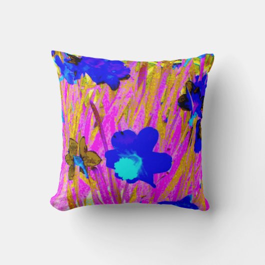 'ピンクダッフルズ'装飾用クッション クッション (正面)