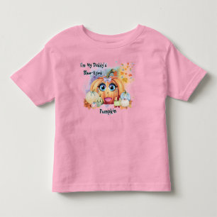 ピンクダディーのパンプキンフォールバタフライ ネビュラガール トドラーTシャツ