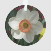 ピンクダフォディル春花 オーナメント (裏面)