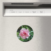 ピンクダブルハイビスカスマグネット マグネット (インサイチュ (食洗機))