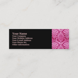 ピンクダマスク スキニー名刺