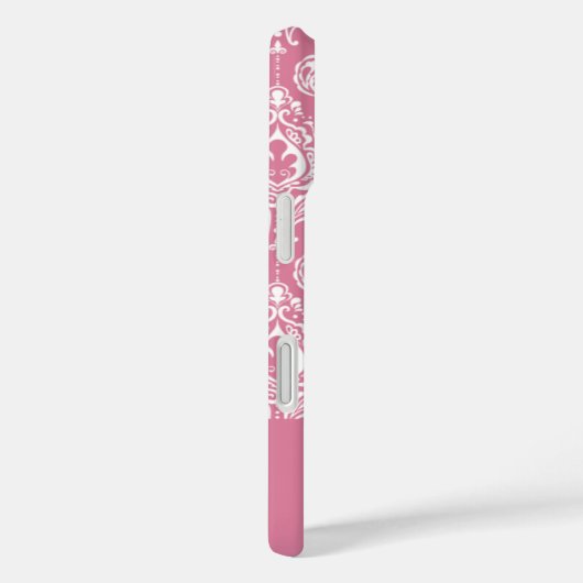 ピンクダマスク Case-Mate iPhoneケース (裏面 / 右)