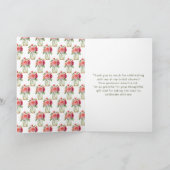 ピンクダリアスメイスンジャーブライダルシャワー サンキューカード (内部)