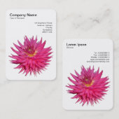 ピンクダリア 名刺 (正面/裏面)