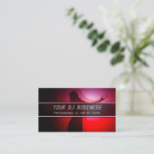 ピンクダンスパーティー-プロフェッショナルDJ名刺 名刺 (スタンド正面)