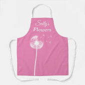 ピンクダンデリオンエプロン エプロン (正面)