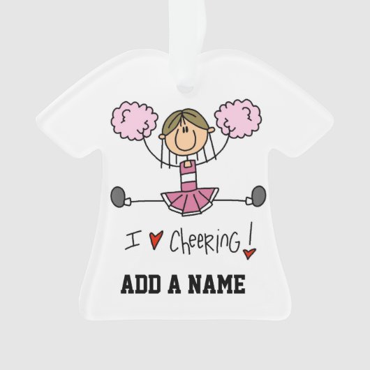 ピンクチアリーダー オーナメント (正面)