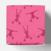 ピンクチアリーティング模様 フェイバーボックス (上部)