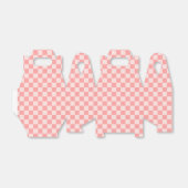ピンクチェッカーボード フェイバーボックス (折り畳みなし)